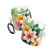 Hibiscus & Monstera AirPods Case