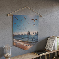 Beachside Anchorage Pennant Wall Decor