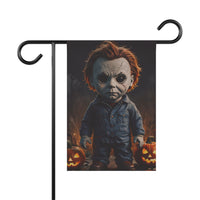 Spooky Michael Myers Garden Flag