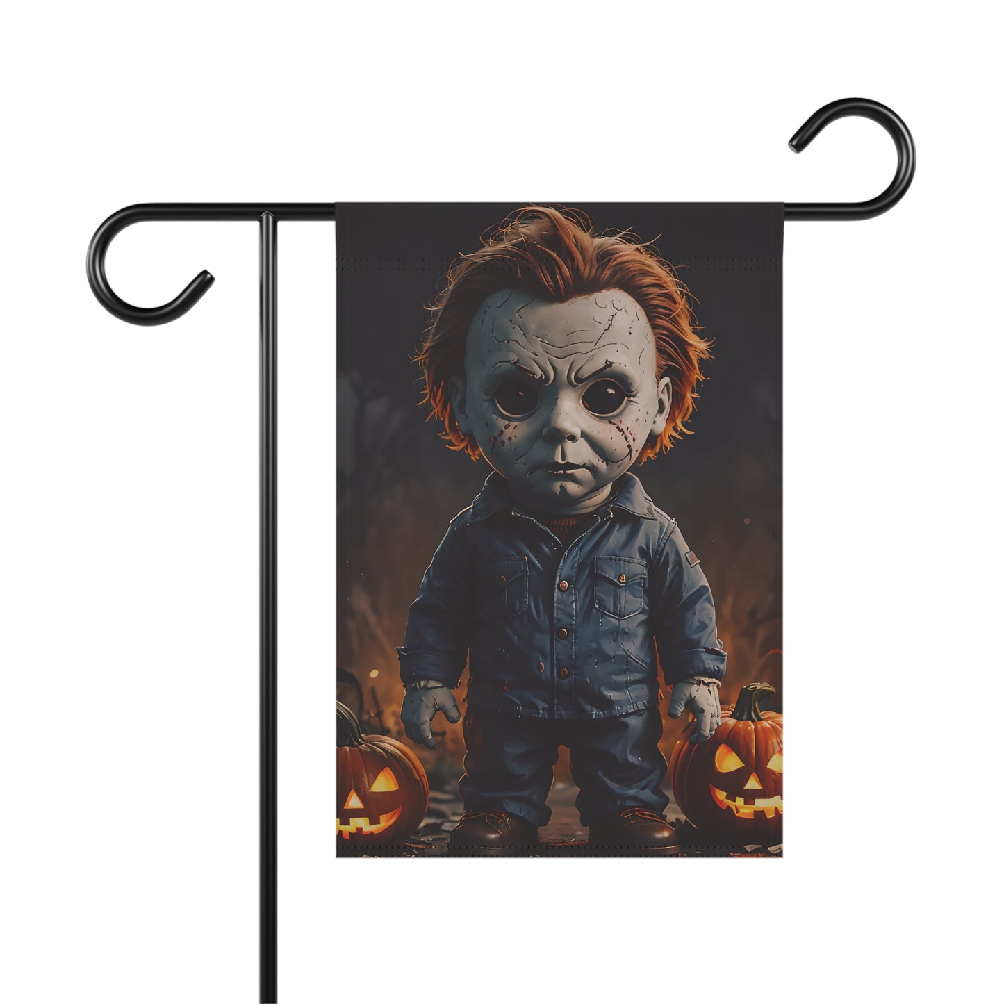 Spooky Michael Myers Garden Flag