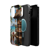 Tropical Beach Bar Magnetic Tough Phone Case