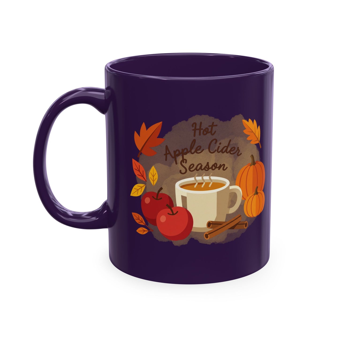 Hot Apple Cider Season Ceramic Mug