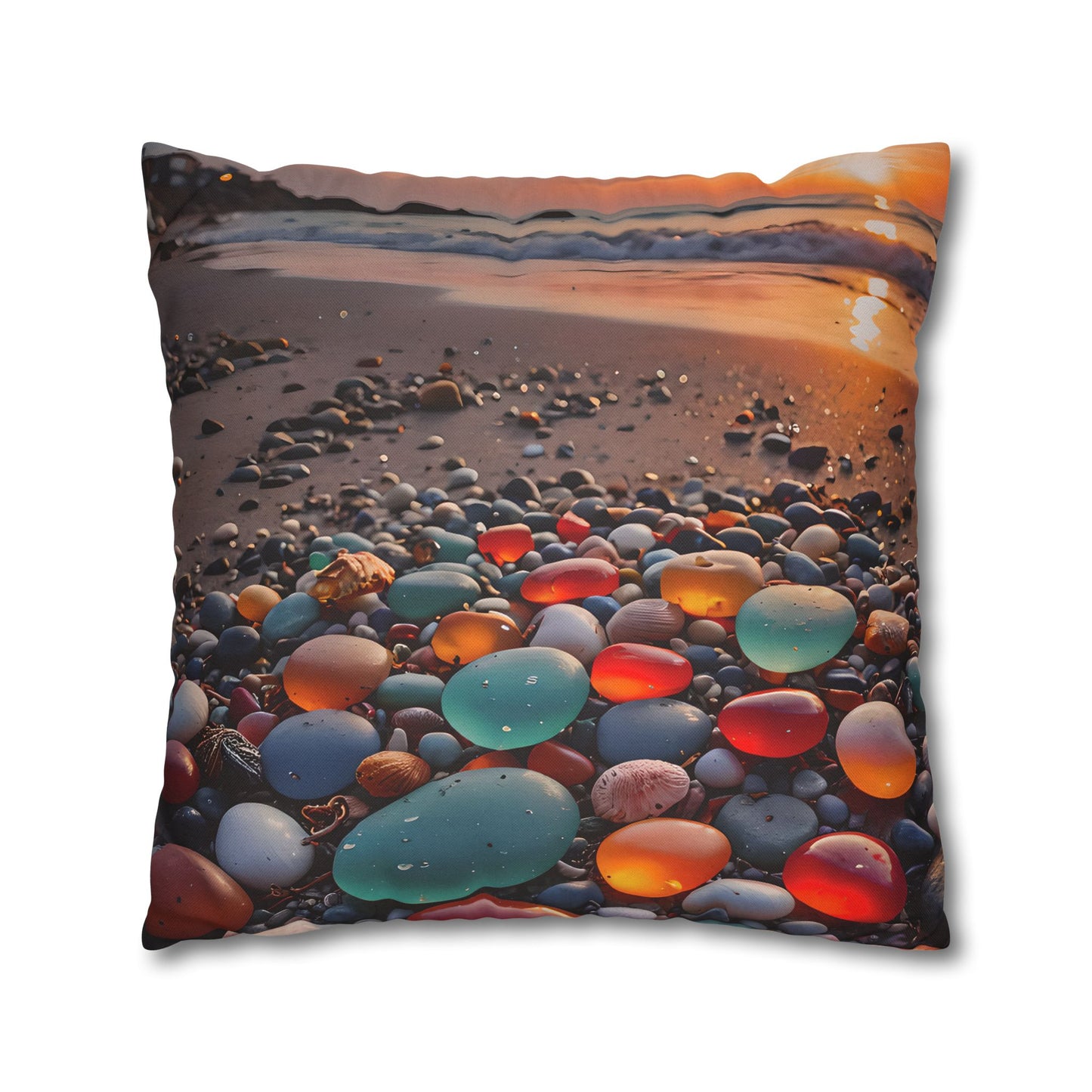 Colorful Sea Glass Trail