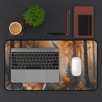 Enchanted Autumn Winged Fairy Desk Mat