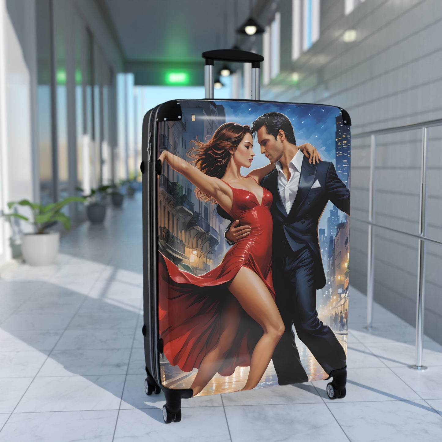 Dancing Romance Suitcase
