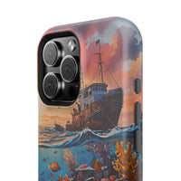 Vibrant Coral Reef Dive Magnetic Tough Phone Cases