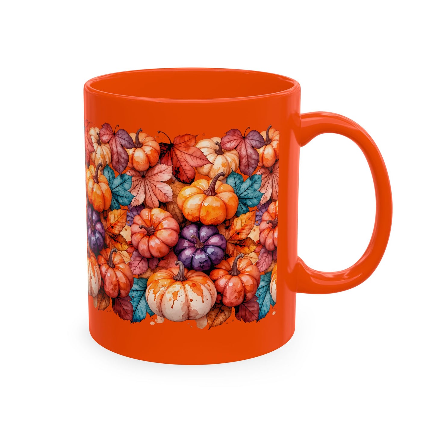 Autumn Pumpkins Ceramic Mug