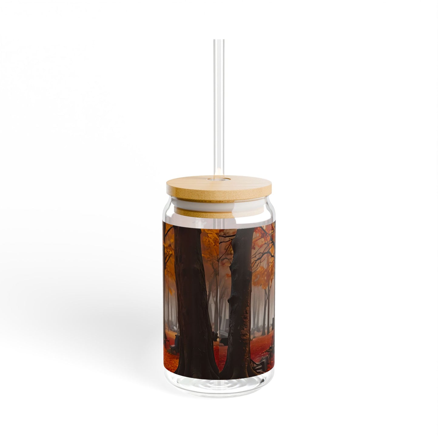 Autumn Trail Sipper Glass