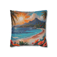 Summer Beach Vibes Pillow Cover