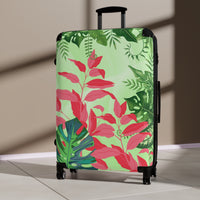 Tropical Greenery Travel Suitcase