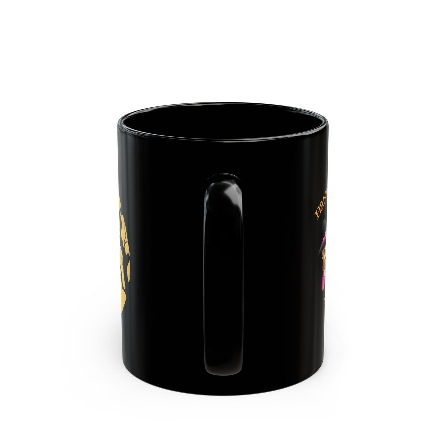 Halloween Black Cat Moon Mug