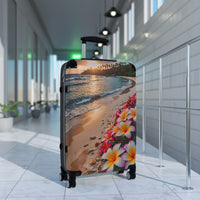 Sunset Plumeria Cabin Suitcase