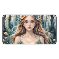 Ethereal Fantasy Forest Fairy Desk Mat