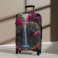 Tropical Waterfall Cabin Suitcase