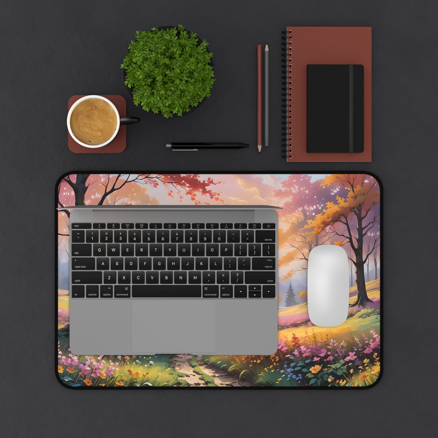 Sunrise Meadow Desk Mat