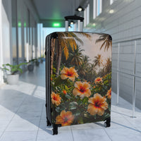 Yellow Hibiscus Cabin Suitcase