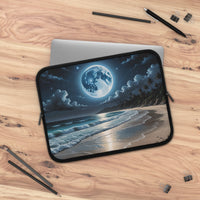 Moonlit Beach Laptop Sleeve