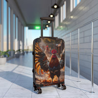 Rooster Farmyard Travel Suitcase
