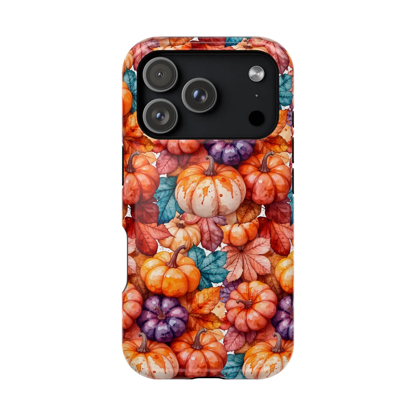 Autumn Pumpkins Magnetic Phone Case