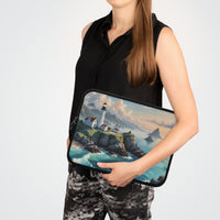 Coastal Farm Lighthouse Laptop Sleeve