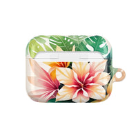 Hibiscus & Monstera AirPods Case
