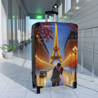 A Kiss in Paris Travel Suitcase