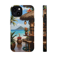 Tropical Beach Bar Magnetic Tough Phone Case