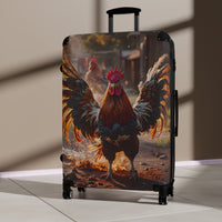 Rooster Farmyard Travel Suitcase