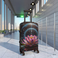 Pink Lotus Flower Cabin Suitcase