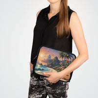 Tropical Beach Acoustics Laptop Sleeve