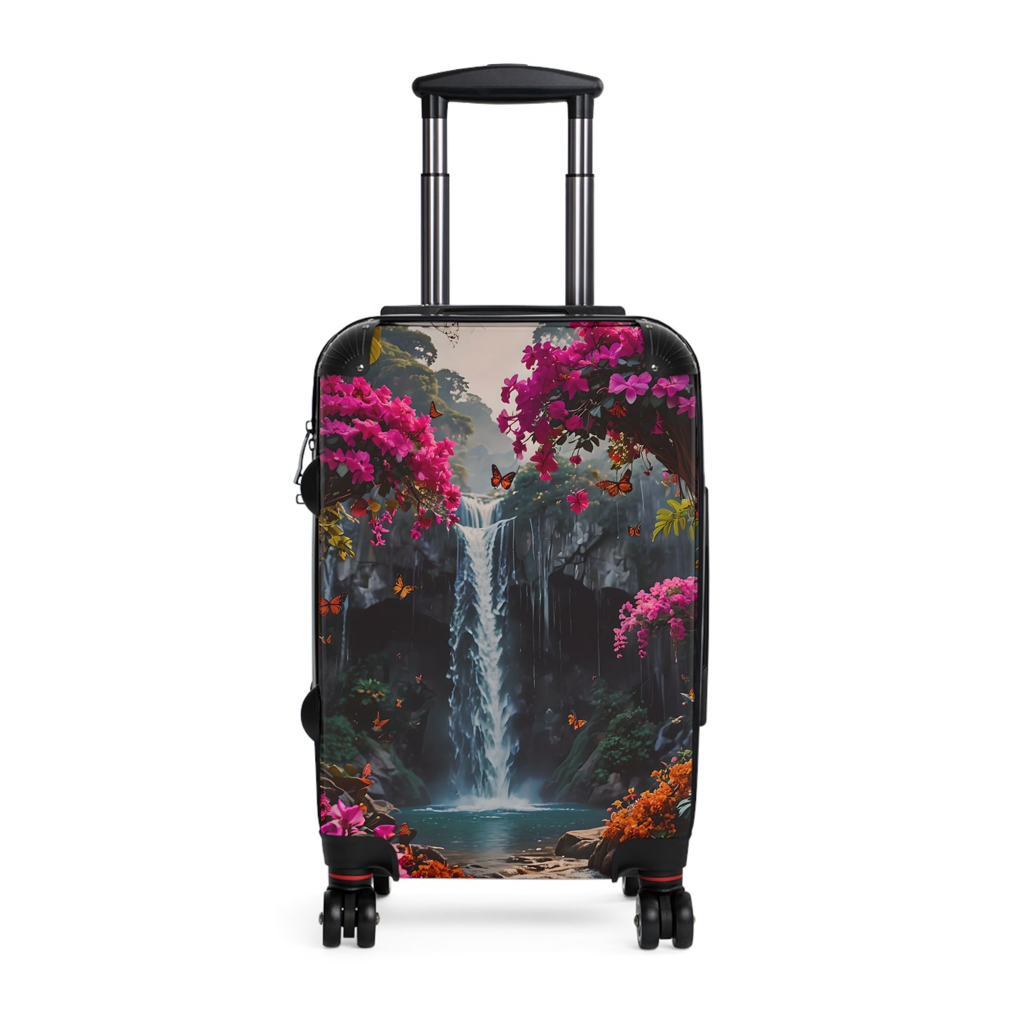 Tropical Waterfall Cabin Suitcase