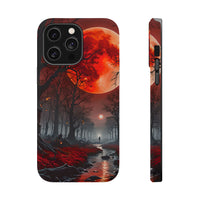 Red Moon Forest Magnetic Phone Case