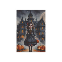 Haunted Mansion Girl Garden Flag