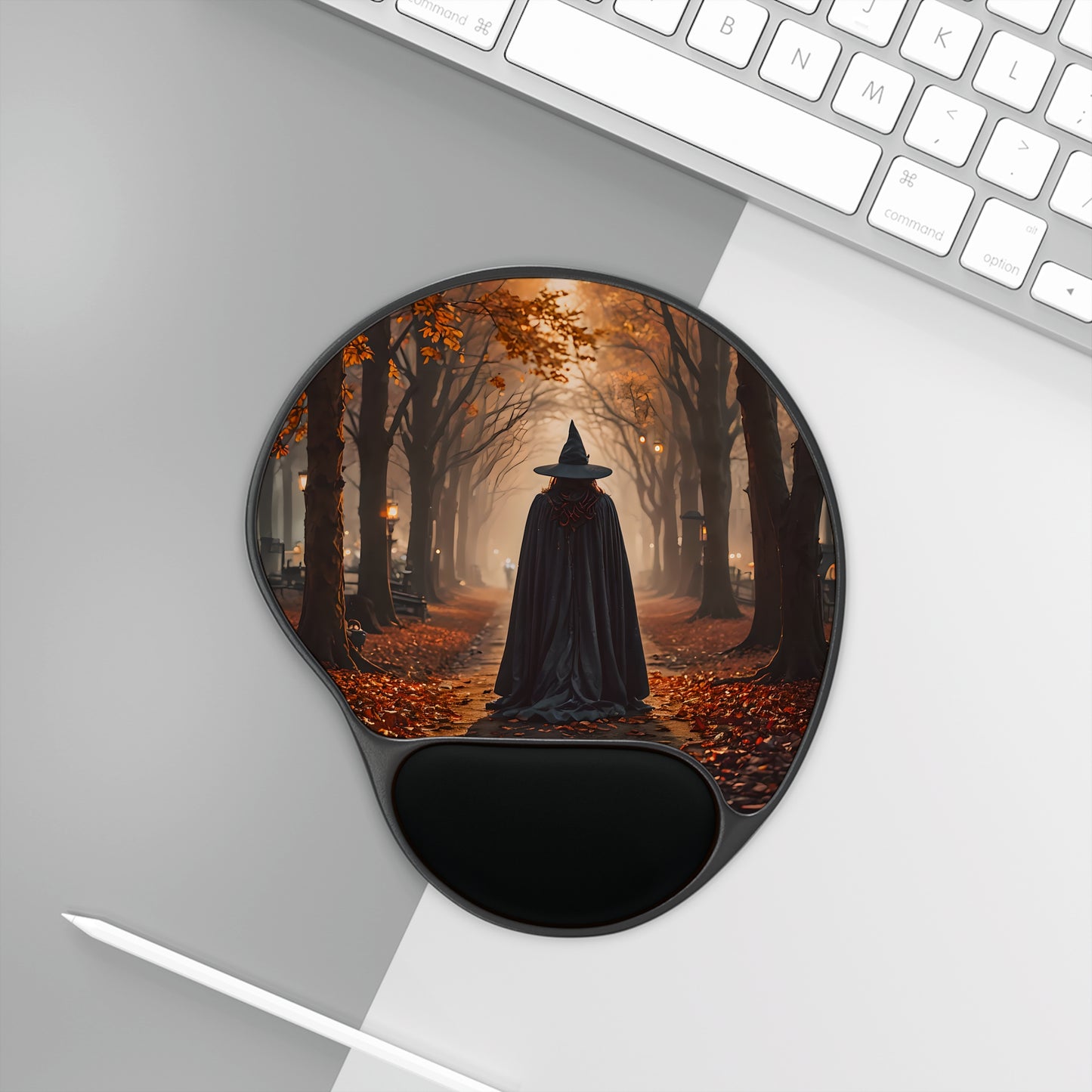 Witch's Wonder Mouse Pad with Wrist Rest