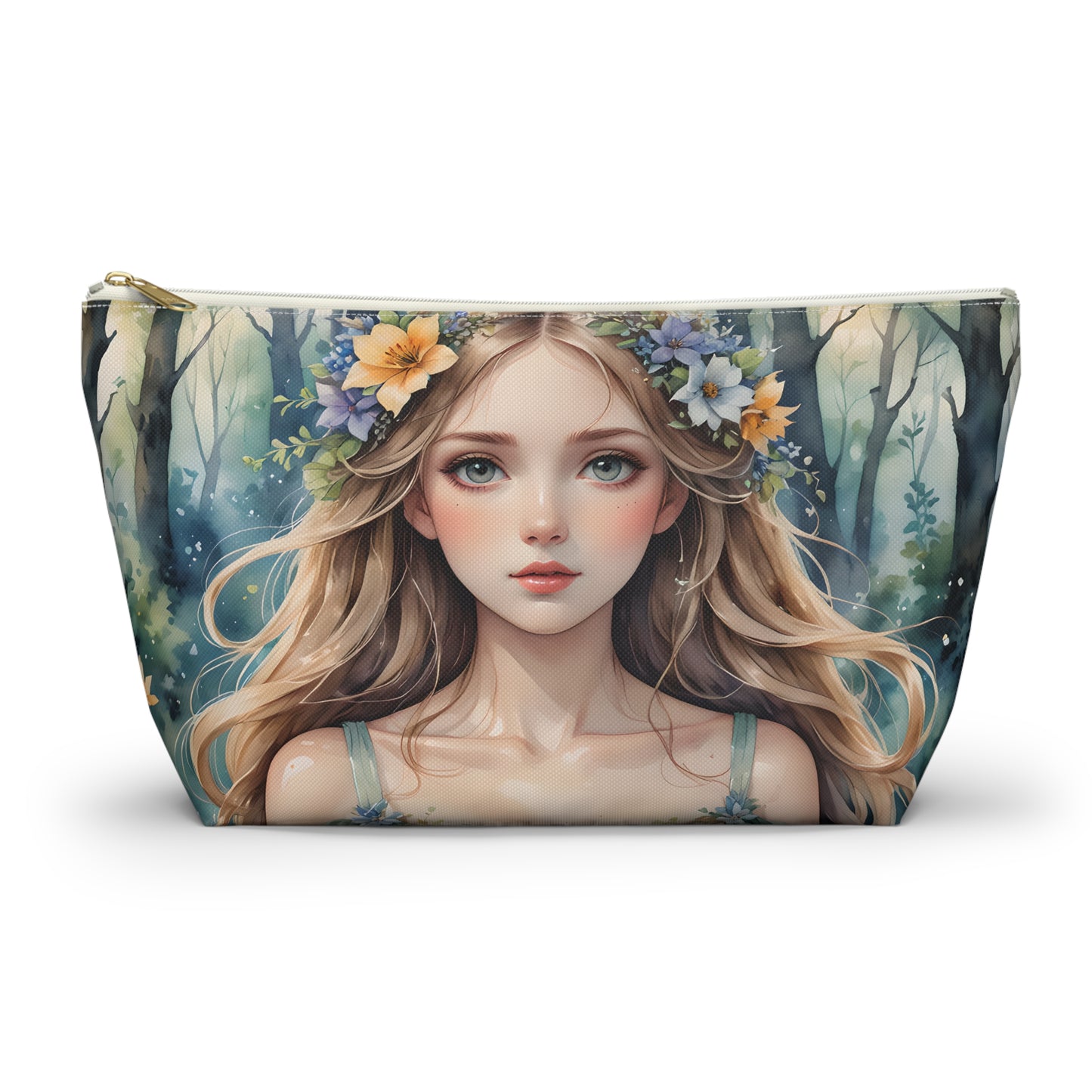 Floral Forest Fairy Accessory Pouch
