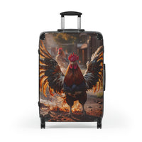 Rooster Farmyard Travel Suitcase