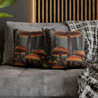 Mushroom Forest Decorative Pillowcase