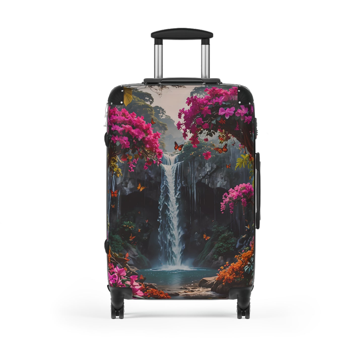 Tropical Waterfall Cabin Suitcase