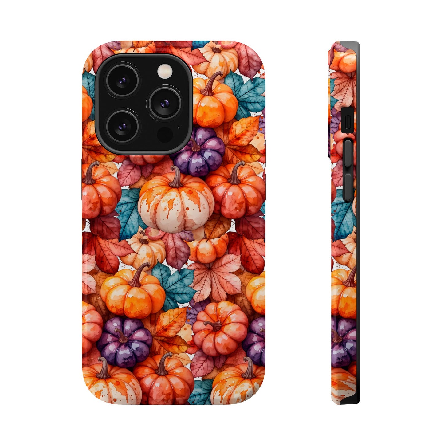 Autumn Pumpkins Magnetic Phone Case