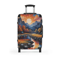 Scenic Mountain Adventure Travel Suitcase