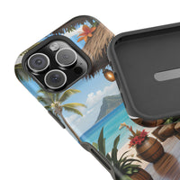 Tropical Beach Bar Magnetic Tough Phone Case