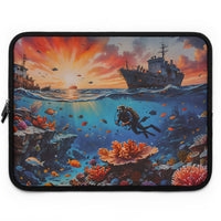 Underwater Dive Adventure Laptop Sleeve