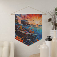 Sunset Shipwreck Coral Reef Pennant