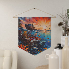 Sunset Shipwreck Coral Reef Pennant