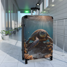 Ocean Sea Turtle Cabin Suitcase