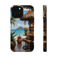 Tropical Beach Bar Magnetic Tough Phone Case