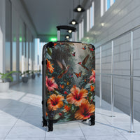 Hummingbird & Hibiscus Cabin Suitcase