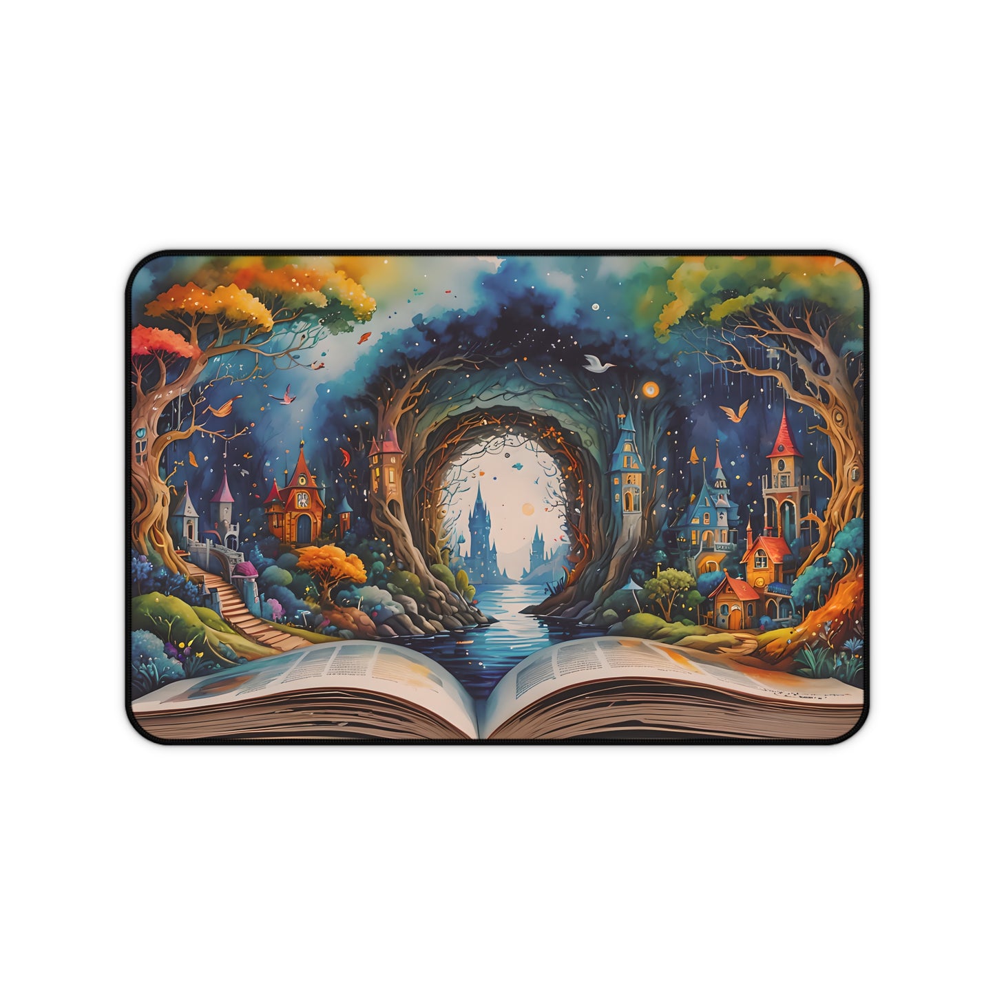 Enchanting Fantasy Storybook Desk Mat