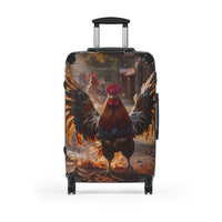 Rooster Farmyard Travel Suitcase