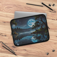Serene Blue Moon Laptop Sleeve